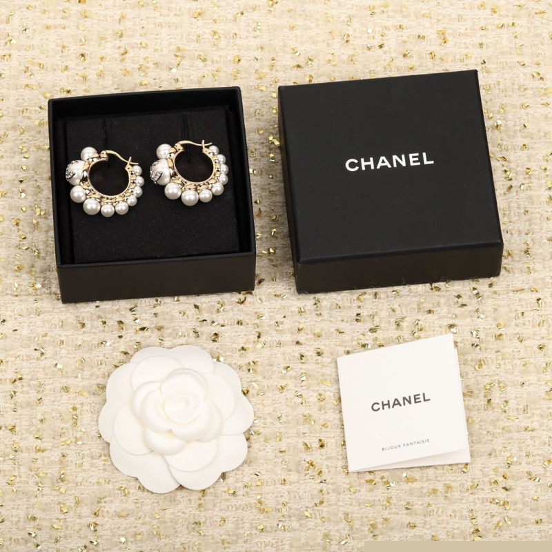 Ch*el earrings